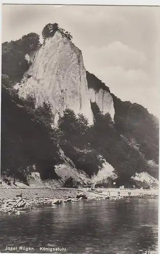 (98644) Foto AK Rügen, Königsstuhl, vor 1945