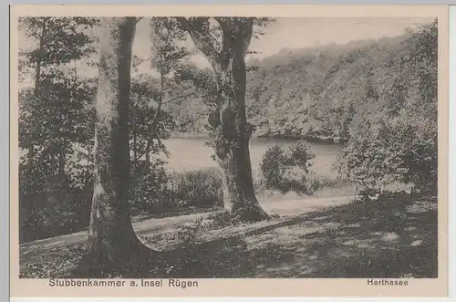 (79139) AK Rügen, Stubbenkammer, Herthasee, vor 1945