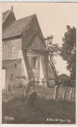 (77001) Foto AK Altenkirchen (Rügen), Kirche vor 1945