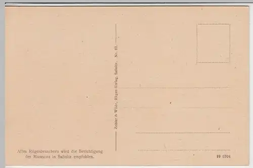 (41791) AK Putbus auf Rügen, Schloss, vor 1945