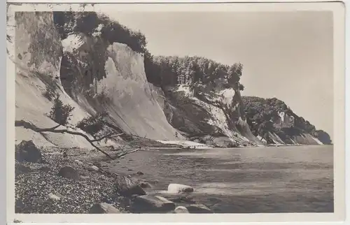 (41697) Foto AK Stubbenkammer auf Rügen, Kreideküste, 1931