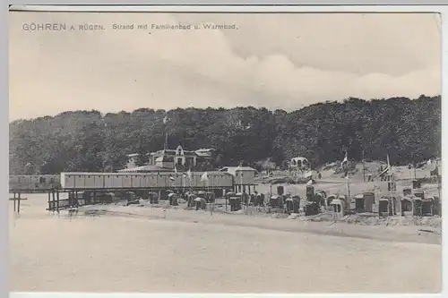 (34302) AK Göhren a. Rügen, Familienbad, Warmbad, um 1905