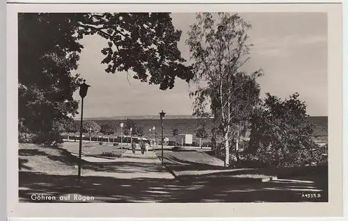 (33651) Foto AK Göhren a. Rügen, Weg zum Strand, nach 1945
