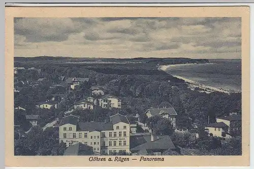 (33649) AK Göhren a. Rügen, Panorama, 1925