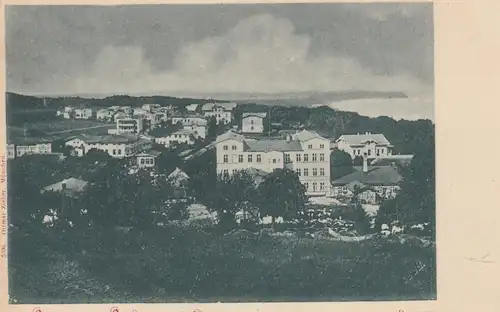 (107879) AK Gruß aus Göhren, Rügen, Panorama, bis 1905