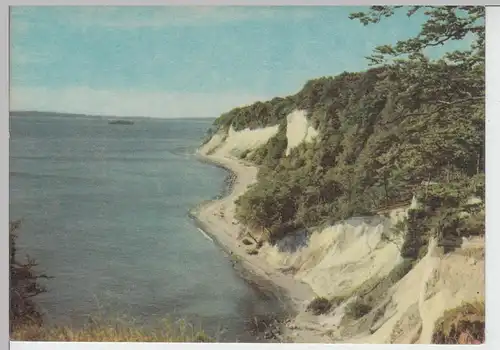 (102210) AK Sassnitz auf Rügen, Kreideküste 1969
