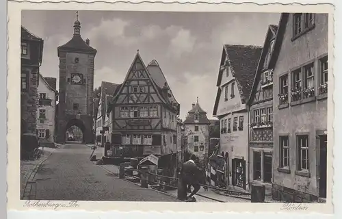 (84971) AK Rothenburg o.d.T., Plönlein vor 1945