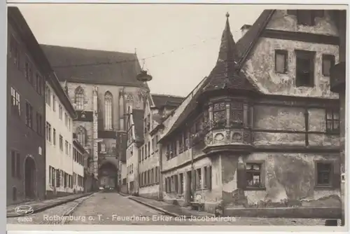 (7758) Foto AK Rothenburg ob der Tauber, St.-Jakobs-Kirche, vor 1945