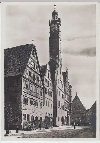 (35924) Foto AK Rothenburg o.d.Tauber, Herrengasse, 1932