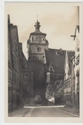 (21326) Foto AK Rothenburg ob der Tauber, Weißer Turm, vor 1945