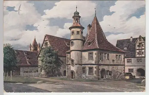 (105871) Künstler AK Rothenburg o.T., Hegereiterhaus, 1928