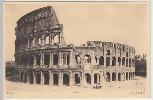 (8530) AK Rom, Roma, Kolosseum, vor 1945
