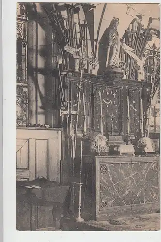 (98779) AK Kirche, unbekannt, Nebenaltar, französische Schrift, vor 1945