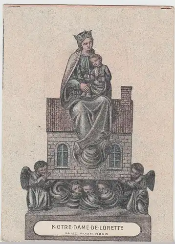 (98772) AK Notre Dame de Lorette, Priez pour nous, Feldpost 1915