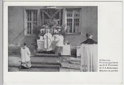 (112979) AK München, Priesterjubiläum Dr. F.X. Niedermayer 1937