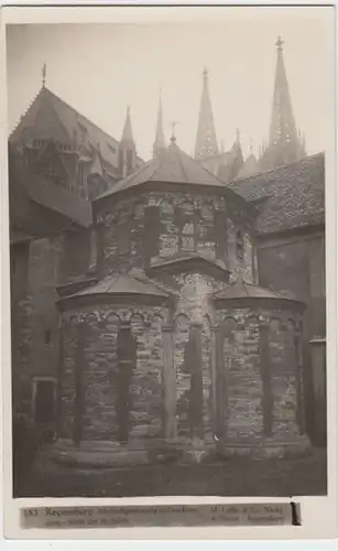(4962) Foto AK Regensburg, Allerheiligenkapelle, Domkreuz vor 1945