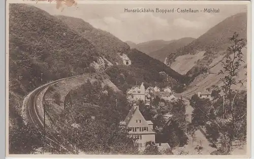 (98078) AK Hunsrückbahn Boppard - Castellaun - Mühltal, vor 1945