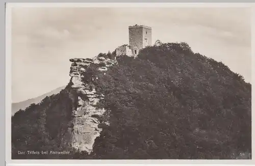 (98077) Foto AK Trifels bei Annweiler, 1934