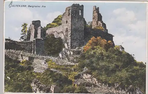 (97481) AK Ahrtal, Altenahr, Burg Are, vor 1945