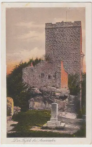 (95802) AK Annweiler, Burg Trifels vor 1945