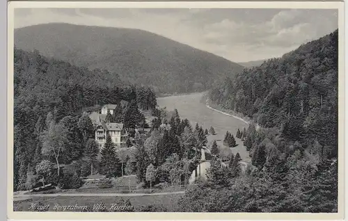 (95584) AK Bergzabern, Villa Karcher, vor 1945