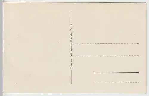 (92919) AK Annweiler, Ansicht m.d. Burgdreifaltigkeit, vor 1945