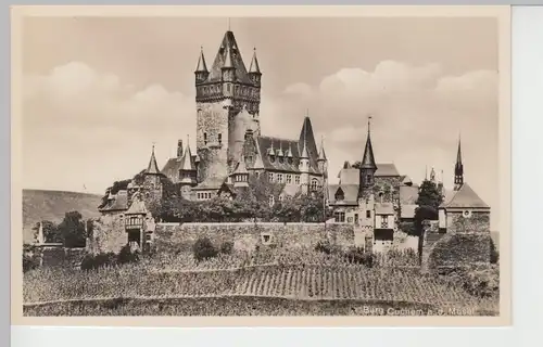 (84637) Foto AK Burg Cochem a.d. Mosel, vor 1945