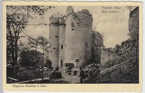 (8398) AK Burgruine Neudahn bei Dahn 1936