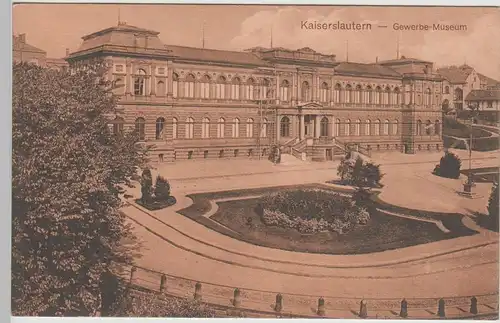 (83649) AK Kaiserslautern, Gewerbe-Museum, vor 1920