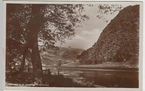 (8230) Foto AK Cochem, Brauselay, Reichsburg, vor 1945