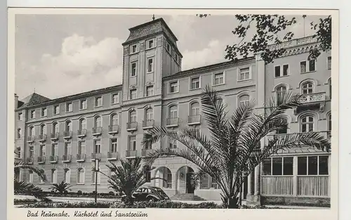 (81924) AK Bad Neuenahr, Kurhotel und Sanatorium