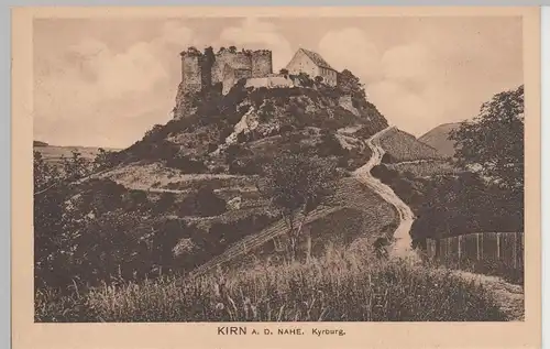 (81814) AK Kirn an der Nahe, Kyrburg, 1912