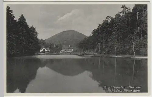 (81812) AK Bergzabern, Blick z. Kurhaus "Pfälzer Wald"