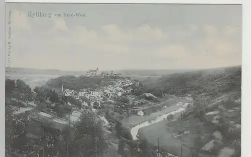 (78177) AK Kyllburg, Gesamtansicht von Nord-West, vor 1945