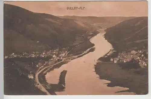 (78107) AK Bullay Alf, Blick auf, vor 1945