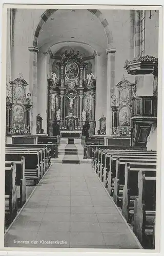 (77172) AK Ravengiersburg, Klosterkirche, Inneres, vor 1945
