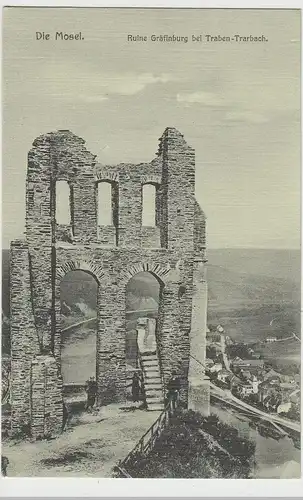 (75678) AK Trarbach, Grevenburg, vor 1945