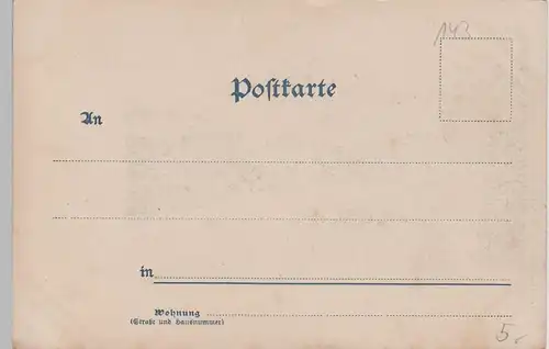 (72643) AK Gruss aus Bad Ems, Bl.a.d. Concordiathurm u.d. Lahnufer bis 1905