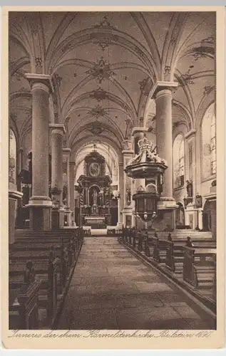 (6977) AK Beilstein, Mosel, Klosterkirche St. Joseph, Inneres 1932