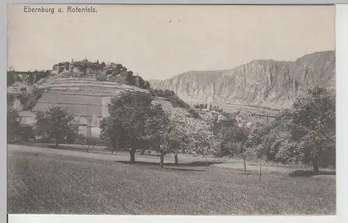 (68051) AK Ebernburg mit Rotenfels, 1908
