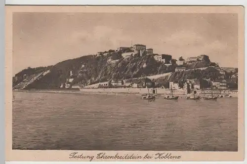 (66836) AK Festung Ehrenbreitstein bei Koblenz, vor 1945