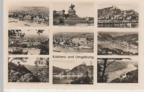 (65650) Foto AK Koblenz, Mehrbildkarte