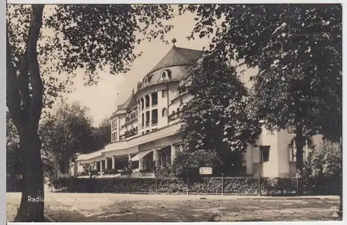 (6484) Foto AK Bad Kreuznach, Kurhaus, vor 1945
