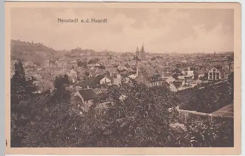 (62378) AK Neustadt a.d. Haardt, Gesamtansicht, 1919