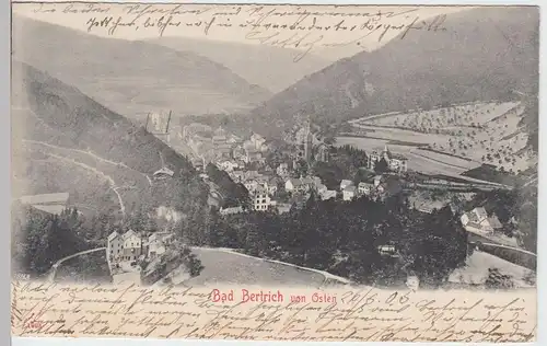 (59328) AK Bad Bertrich, Gesamtansicht von Osten 1905