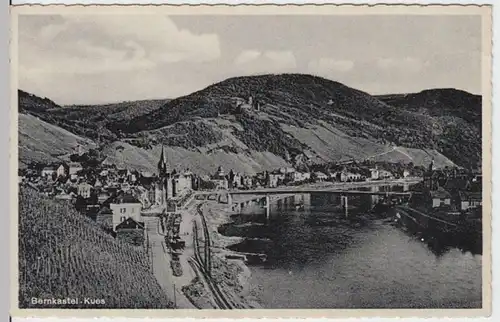 (5911) AK Bernkastel-Kues, Panorama 1938