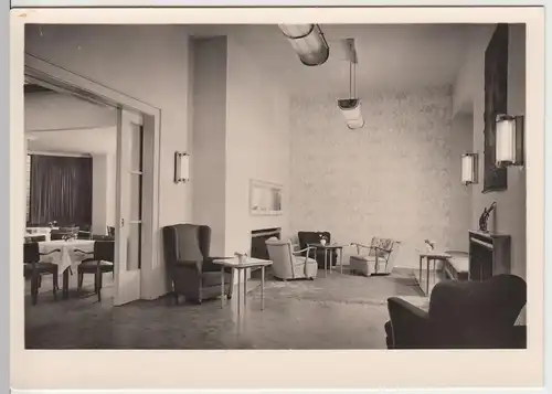 (57919) Foto AK Koblenz, Hotel Pfälzer Hof, Halle, nach 1945