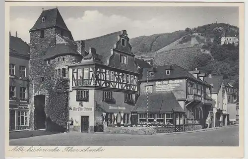 (57450) AK Cochem, Enderttor, Alte Torschenke, vor 1945