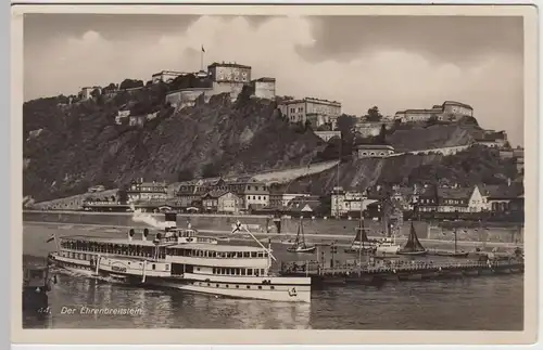 (50250) Foto AK Koblenz, Festung Ehrenbreitstein, vor 1945