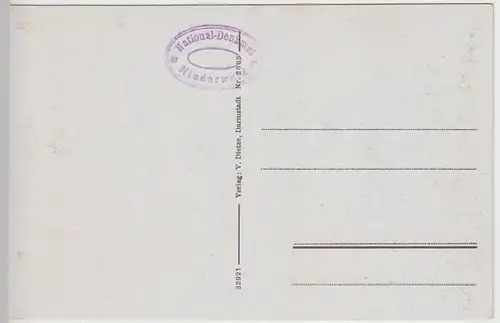 (44634) AK Bingen u. Bingerbrück, Burg Klopp, vor 1945